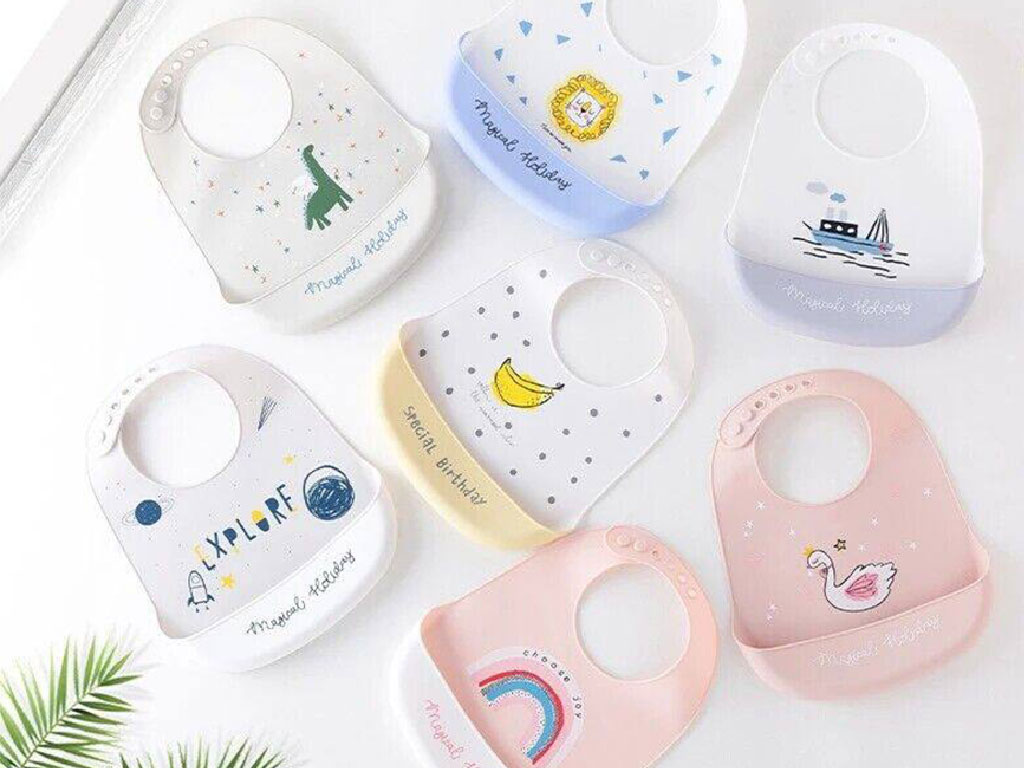 پیشبند کاسه ای سیلیکونی نوزادی