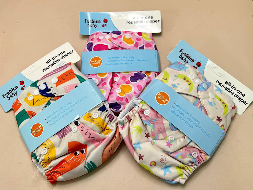 شورت آموزشی قابل استفاده دکمه دار قابل تنظیم دخترانه fashion baby