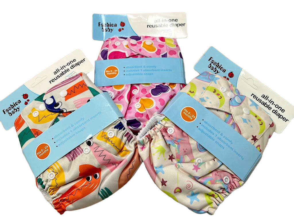 شورت آموزشی قابل استفاده دکمه دار قابل تنظیم دخترانه fashion baby