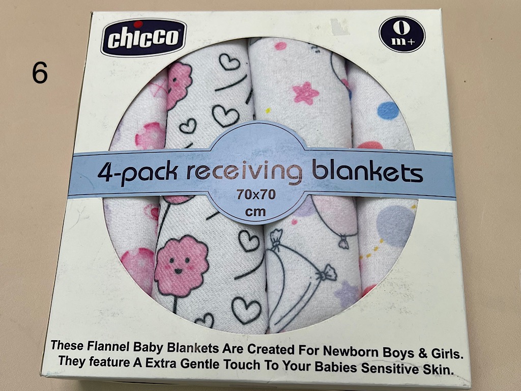 پک خشک کن 4 عددی 70*70 cm نوزادی CHICCO
