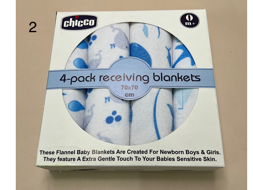 پک خشک کن 4 عددی 70*70 cm نوزادی CHICCO