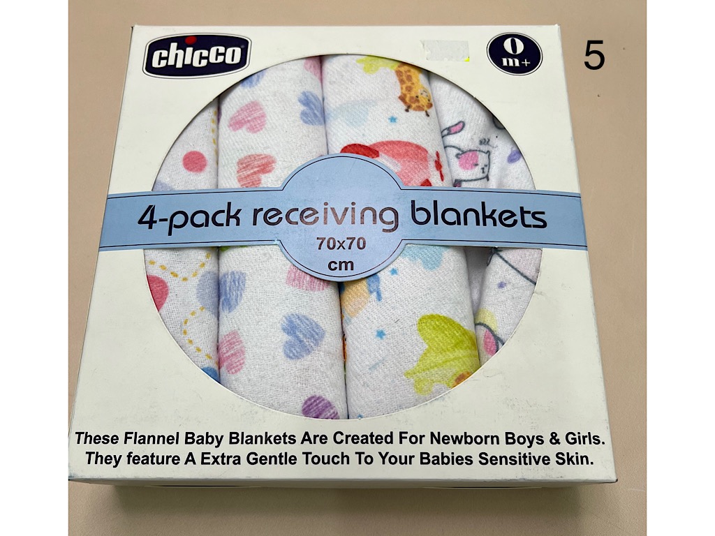 پک خشک کن 4 عددی 70*70 cm نوزادی CHICCO