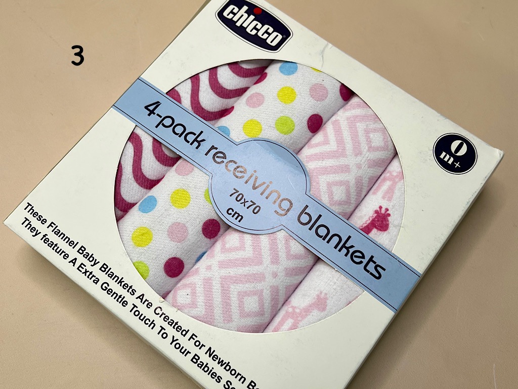 پک خشک کن 4 عددی 70*70 cm نوزادی CHICCO