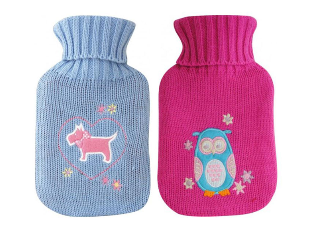 کیسه آب گرم با روکش بافت طرح دار emsig