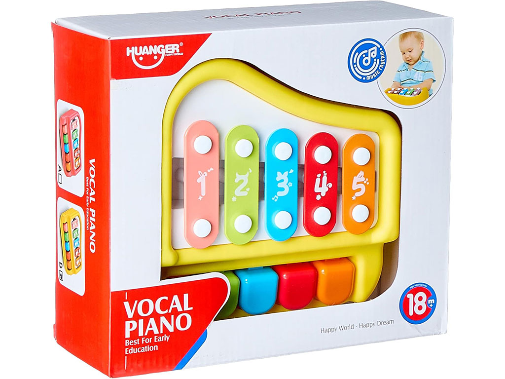بلز و پیانو 5 نت اسباب بازی کودک هانگر huanger