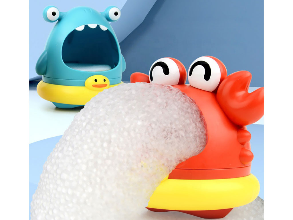 اسباب بازی حمام نوزادی طرح حیوانات مدل کف ساز