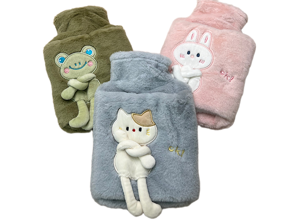 کیسه آب گرم نوزاد و کودک پولیشی دست و پا دراز با جای دست