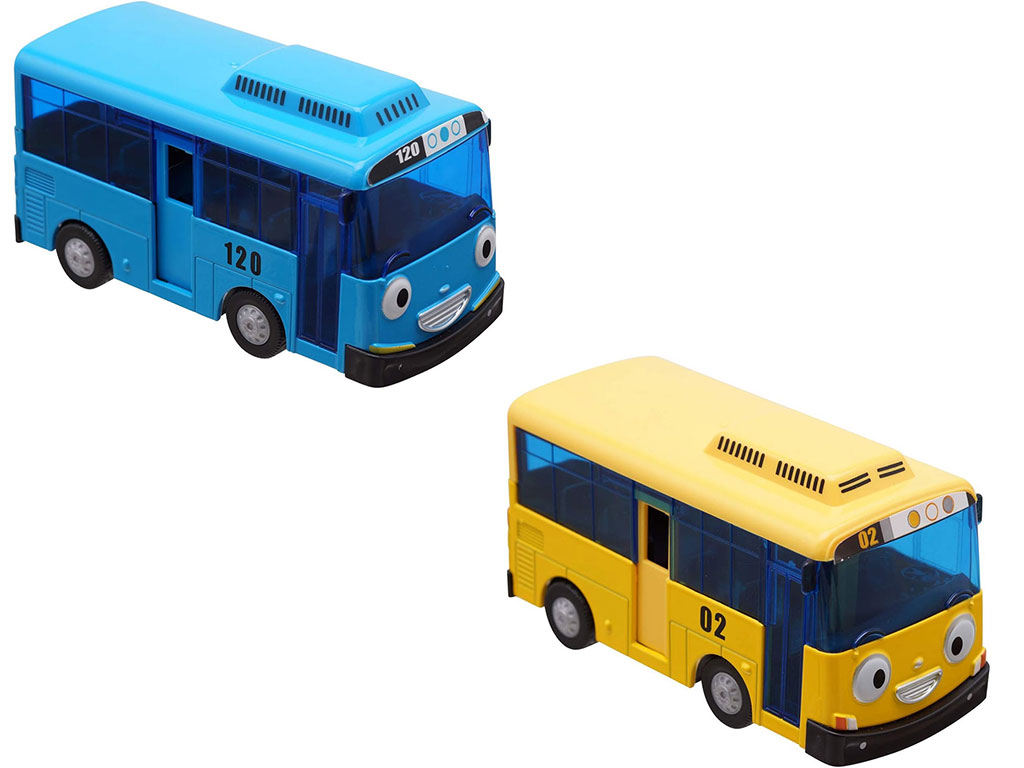 اتوبوس موزیکال، چراغ دار و دارای چرخش 360 درجه اسباب بازی