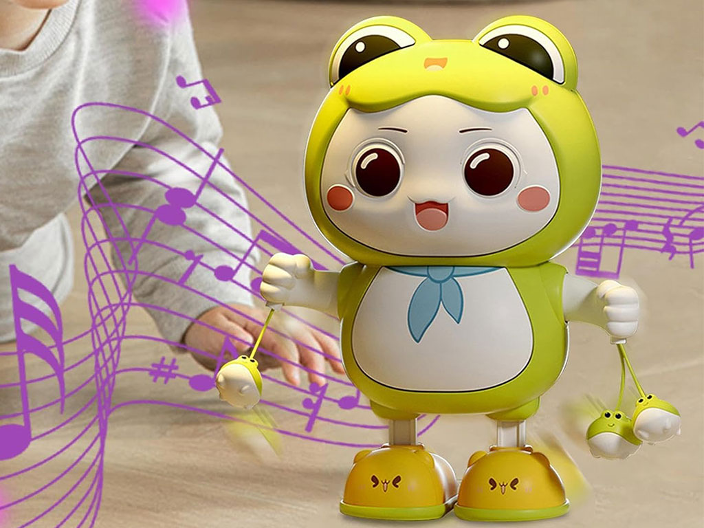 عروسک موزیکال و چراغ دار دارای حرکت اسباب بازی