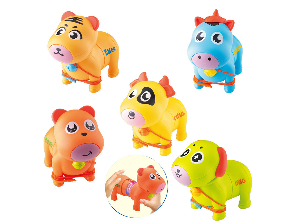 حیوانات جغجغه ای و چراغ دار اسباب بازی