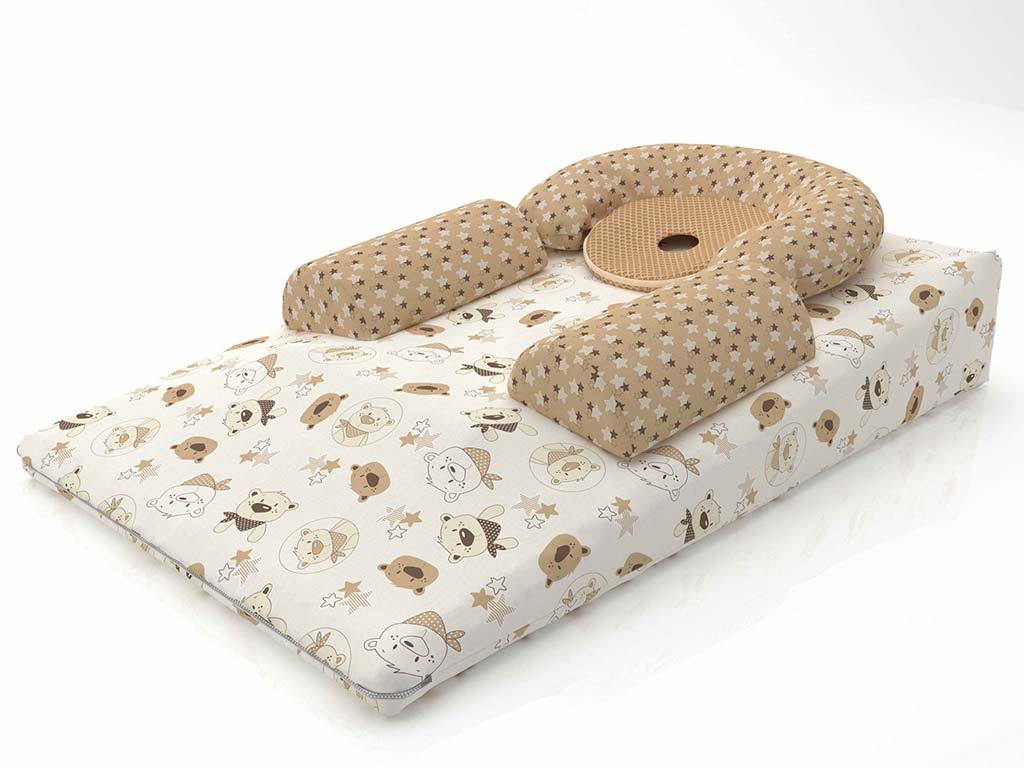 تشک آنتی رفلاکس TEDDY BEAR(شیب 12 درجه)  رزبرن roseborn