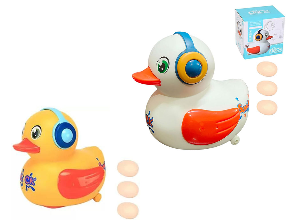 اردک موزیکال تخم گذار دارای حرکت اسباب بازی