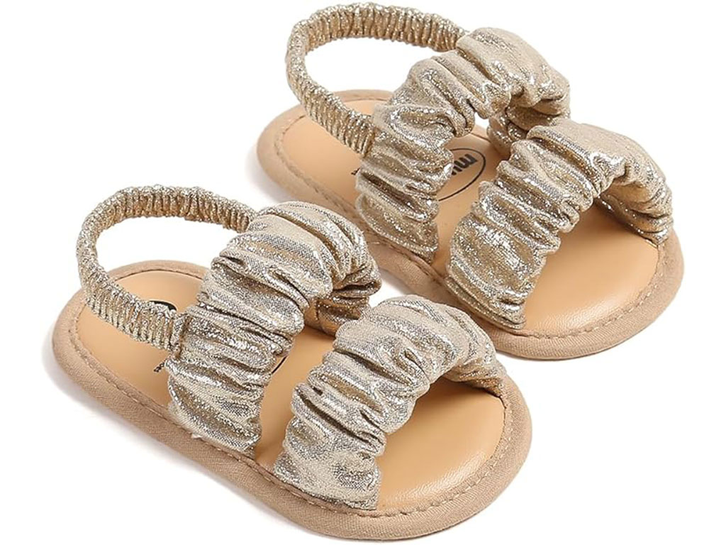 پاپوش استپ دار نوزادی مدل صندل