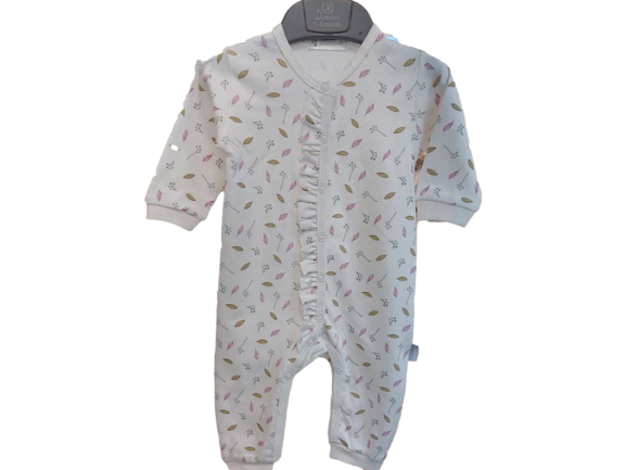 سرهمی نوزادی دخترانه تمام طرح برگ دانالو Danaloo