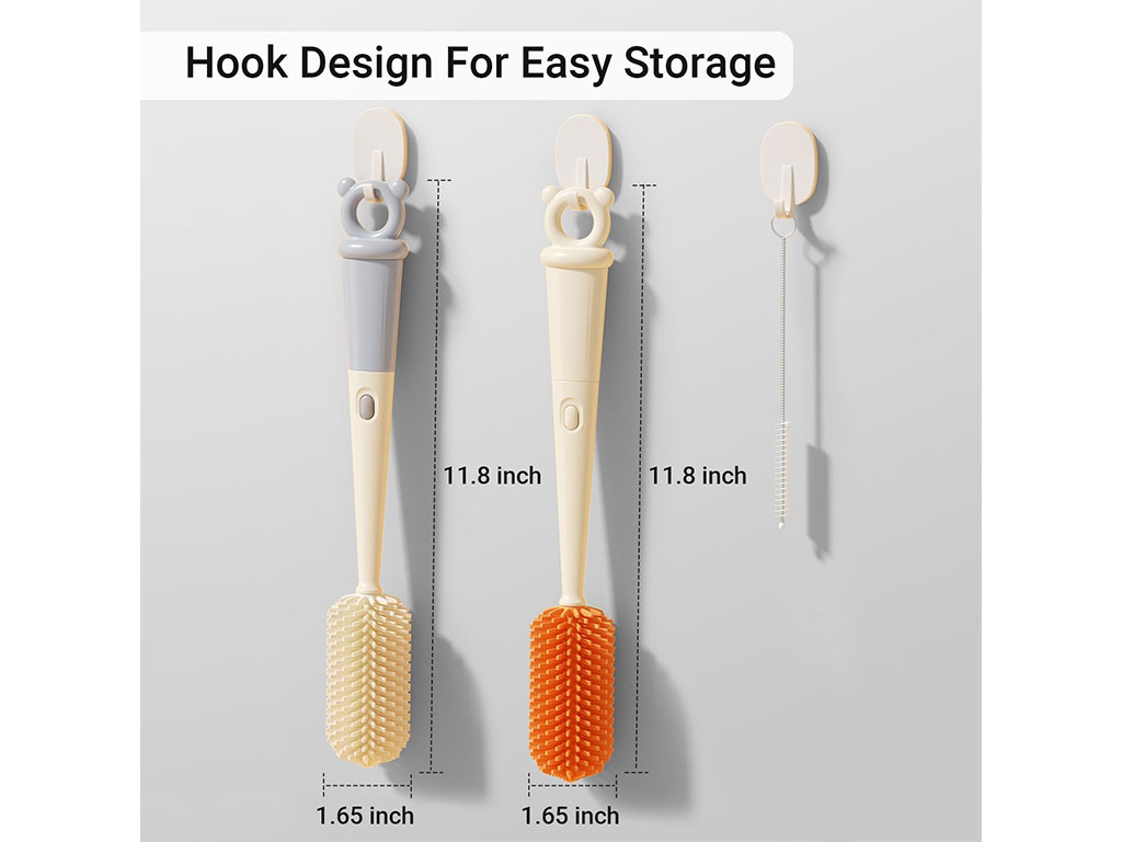 شیشه شور سیلیکونی طرح کله خرس (1*4) Youkebei