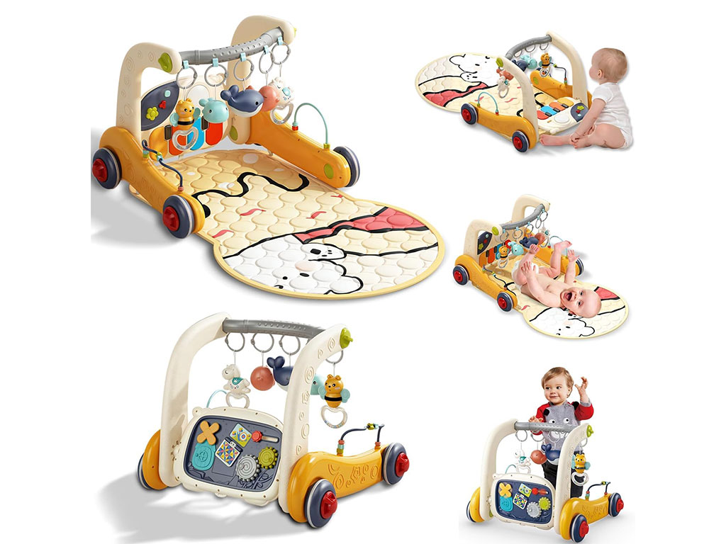 واکر و تشک بازی موزیکال سه کاره کودک اسباب بازی ویوا کیدز vivakids