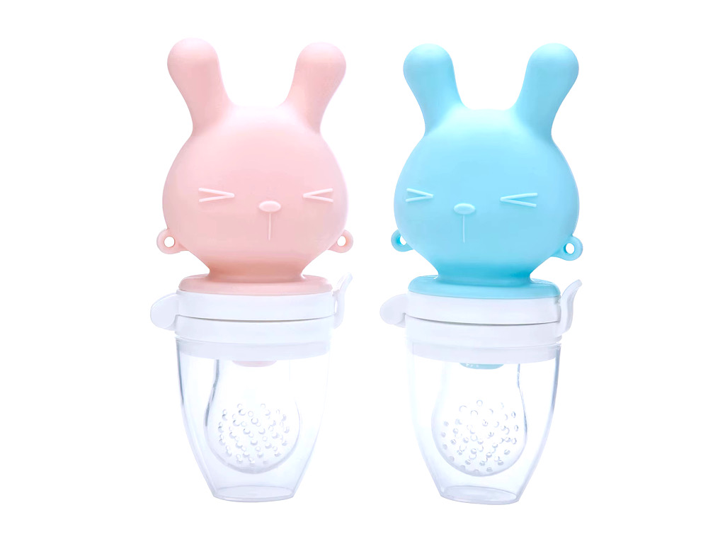 توری میوه خوری سیلیکونی طرح خرگوش دارای قاب