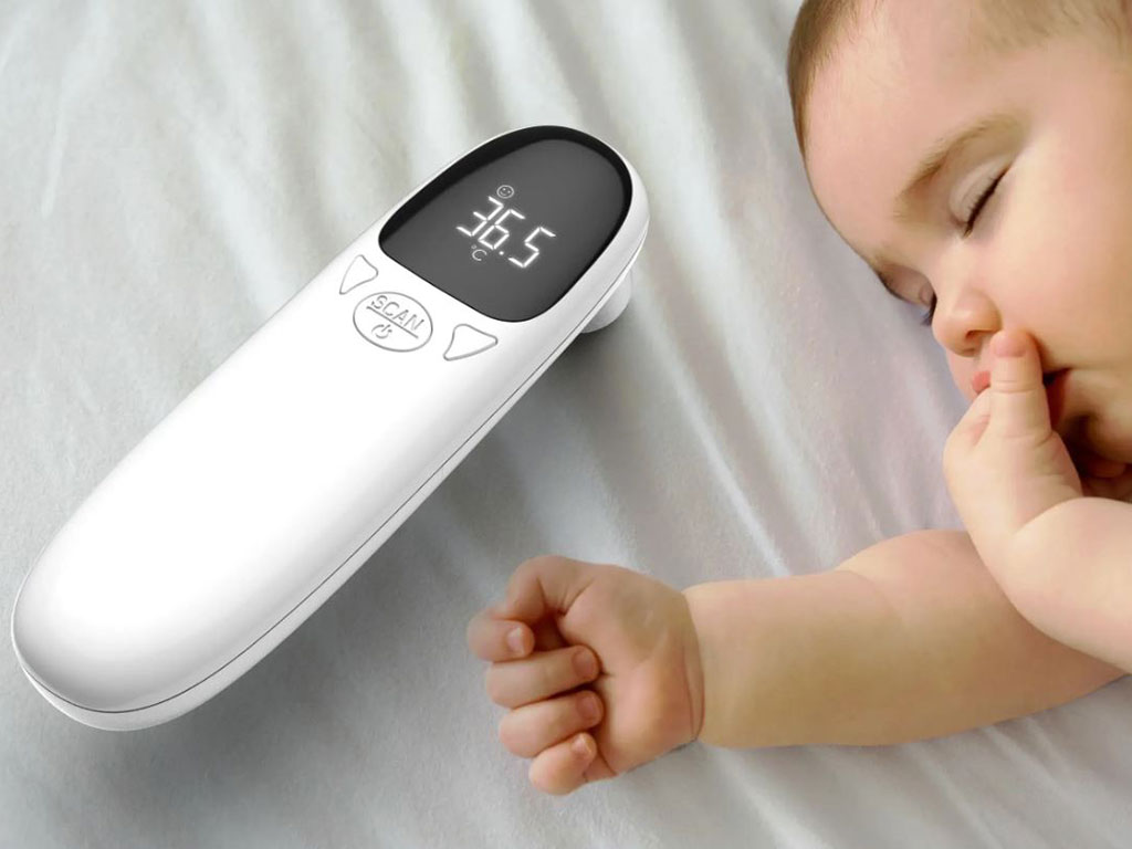 تب سنج لیزری نوزاد و کودک infrared مدل F02