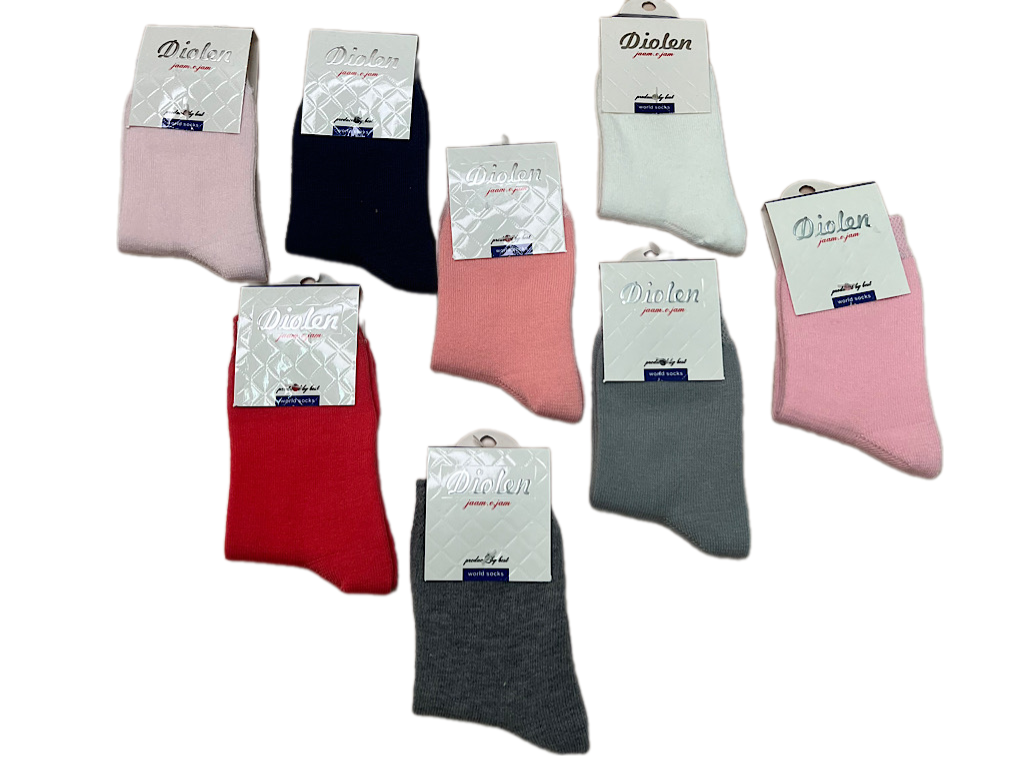 جوراب ساق دار رنگی 3-2 سال