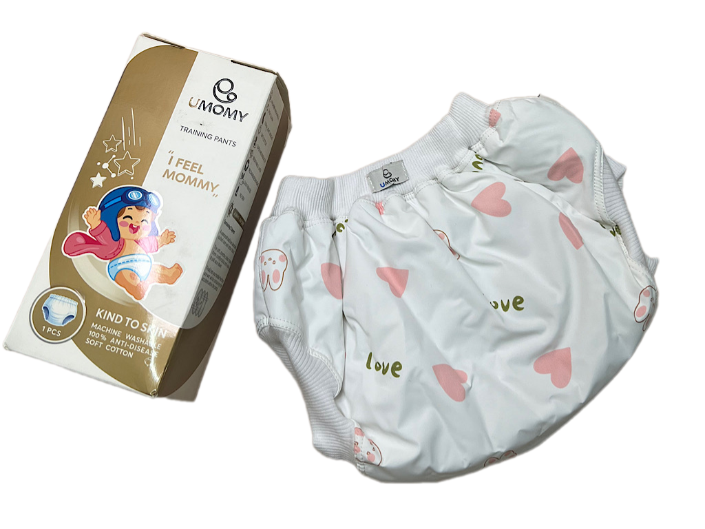 شورت آموزشی دخترانه طرح قلب و خرگوش یومامی umomy