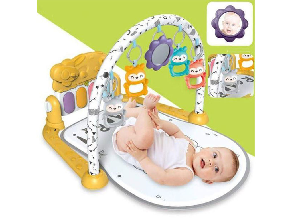 تشک بازی موزیکال دارای پیانو طرح شیر ویوا کیدز vivakids