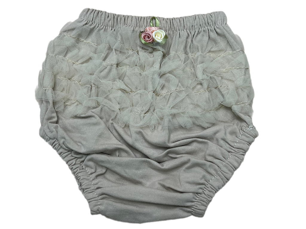 شورت پرنسسی دخترانه کرم رنگ