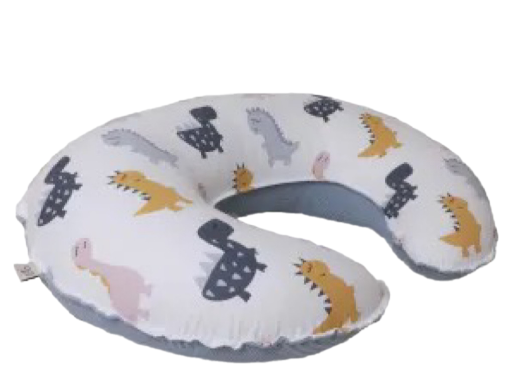 بالشت چند منظوره شیردهی نوزاد طرح دایناسور آبی سرمه ای الا ELA