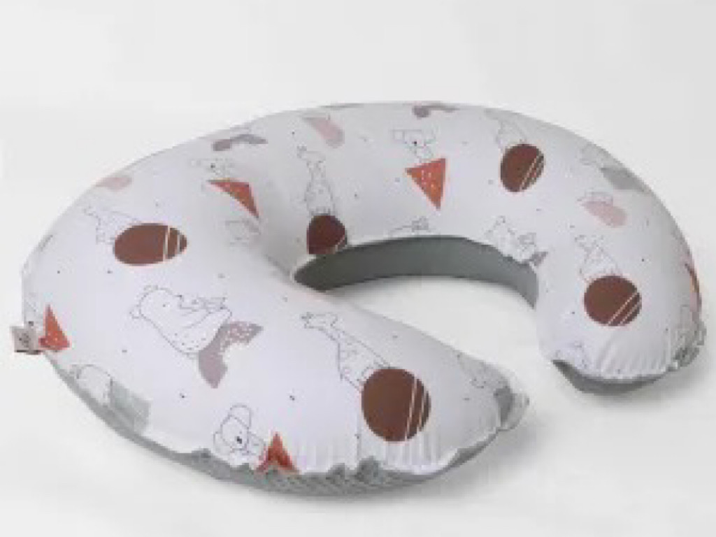 بالشت چند منظوره شیردهی نوزاد طرح سیرک سبز آبی الا ELA