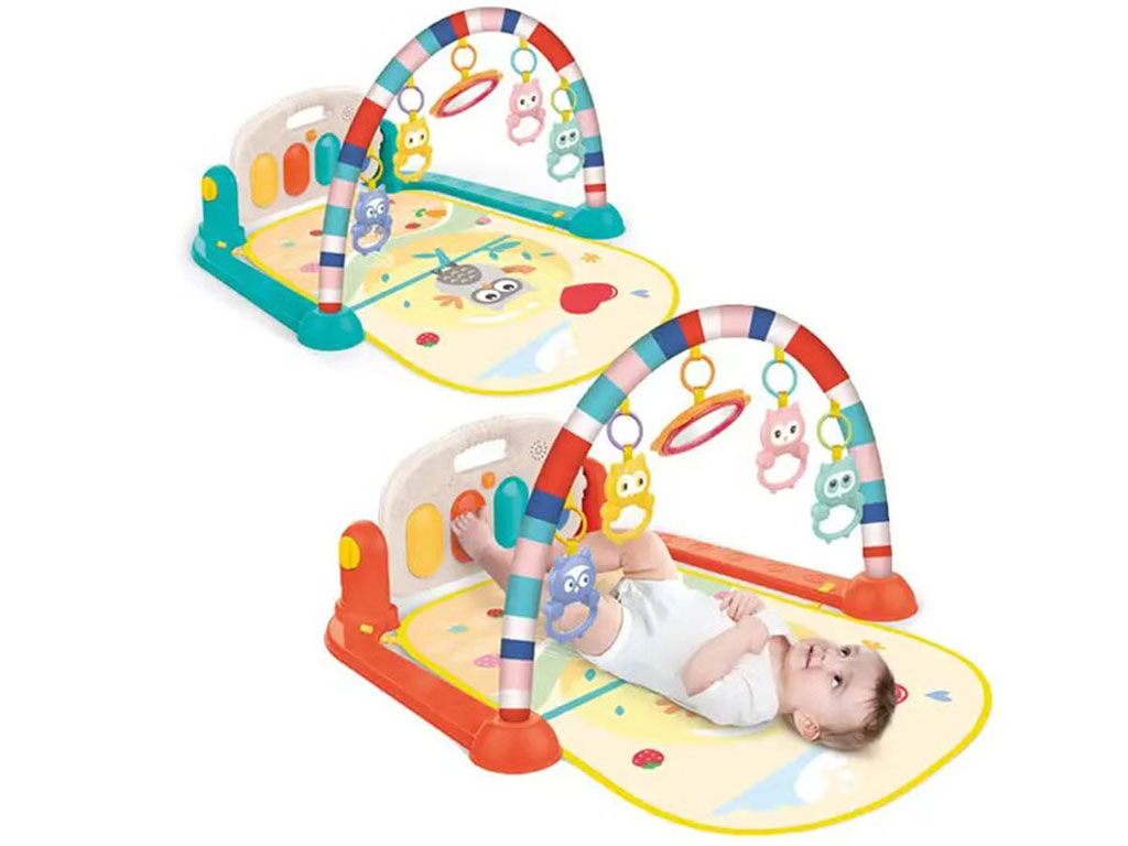 تشک بازی موزیکال نوزادی مدل Piano Fitness Rack هانگر huanger