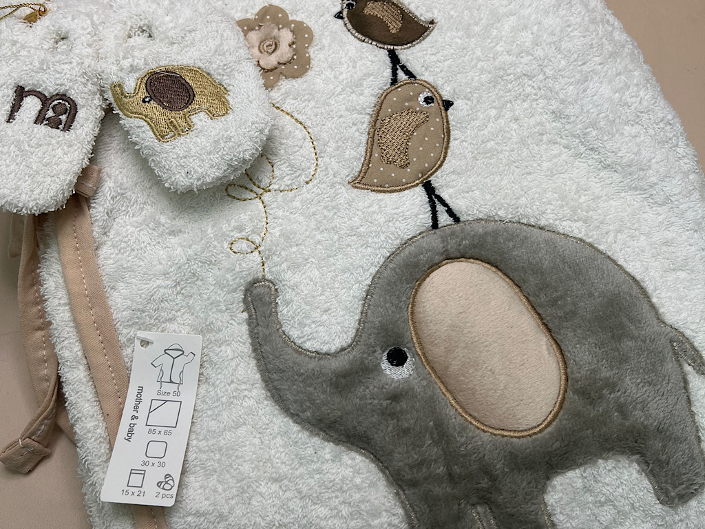 ست حوله 5 تکه فیل نوزادی مادرکر  mothercare