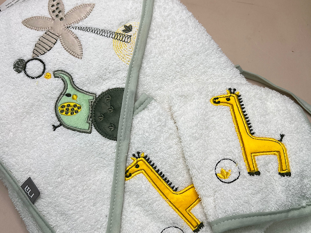 ست حوله 5 تکه زرافه نوزادی مادرکر  mothercare