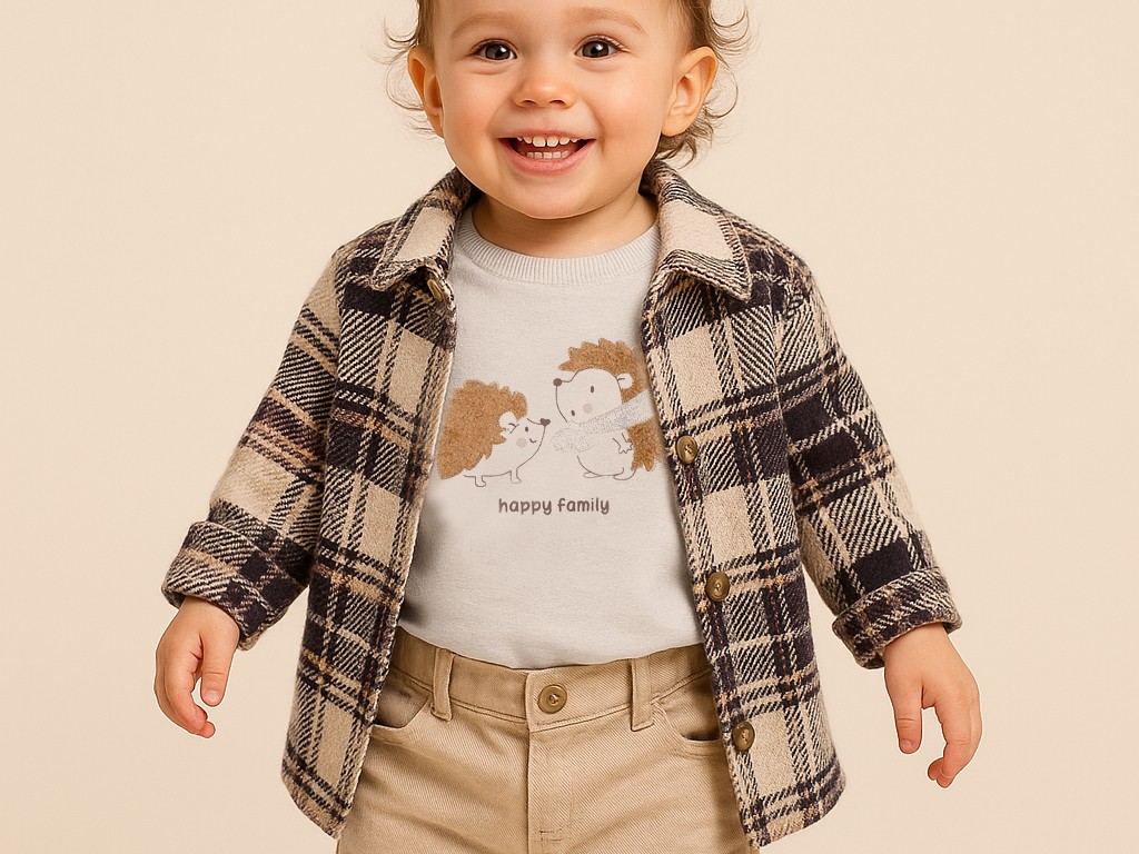 ست سه تکه شکت، بلوز آستین بلند و شلوارکتان طرح Hila برند پاپو PAPO