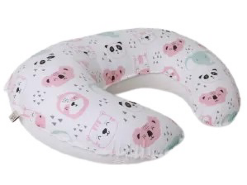 بالشت چند منظوره شیردهی نوزاد طرح پاندا سفید سبزآبی الا ELA