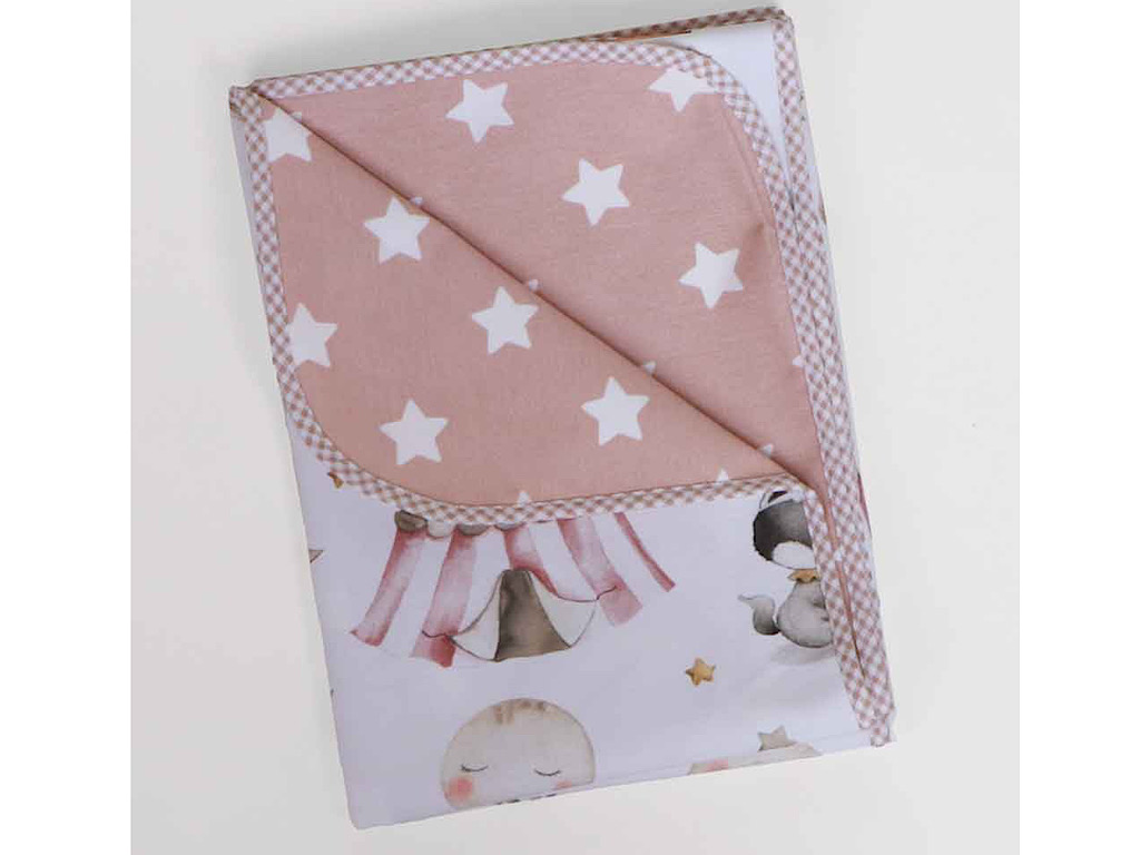 زیرانداز بازی و غذای نوزاد و کودک طرح چادر و بادکنک الا ELA