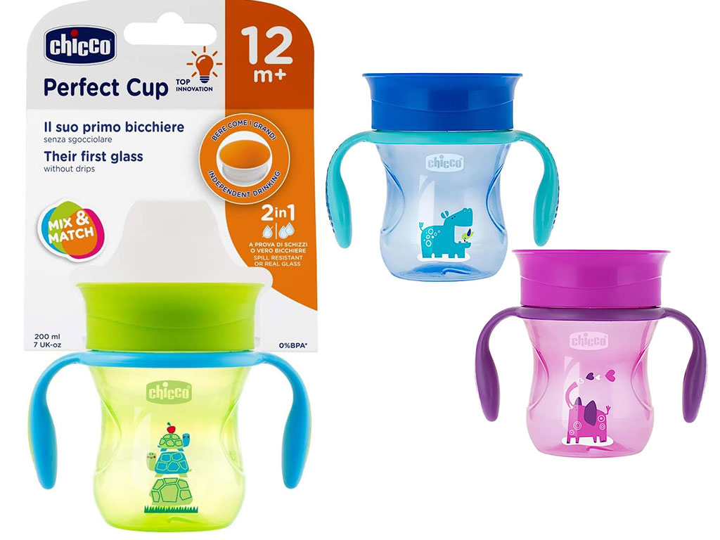 لیوان  360 درجه ضد چکه  200 میلی لیتر چیکو CHICCO