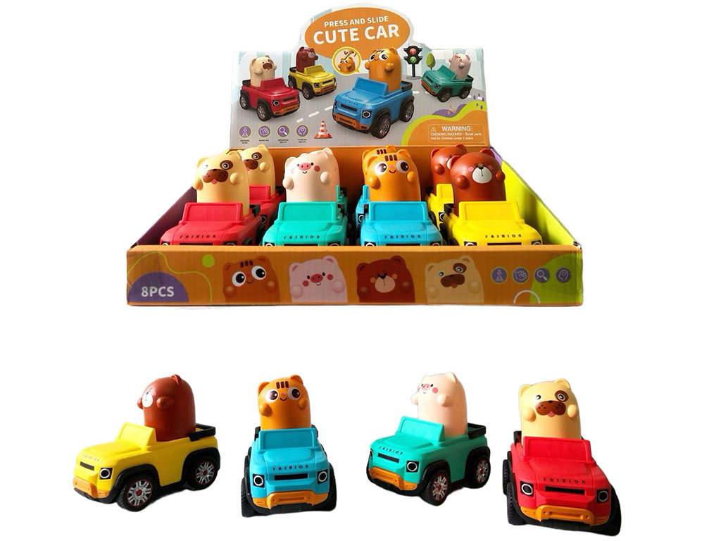 حیوانات ماشین سوار فشاری اسباب بازی