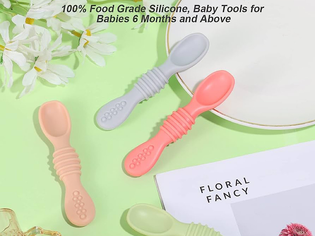 قاشق سیلیکونی و پری اسپون قابدار