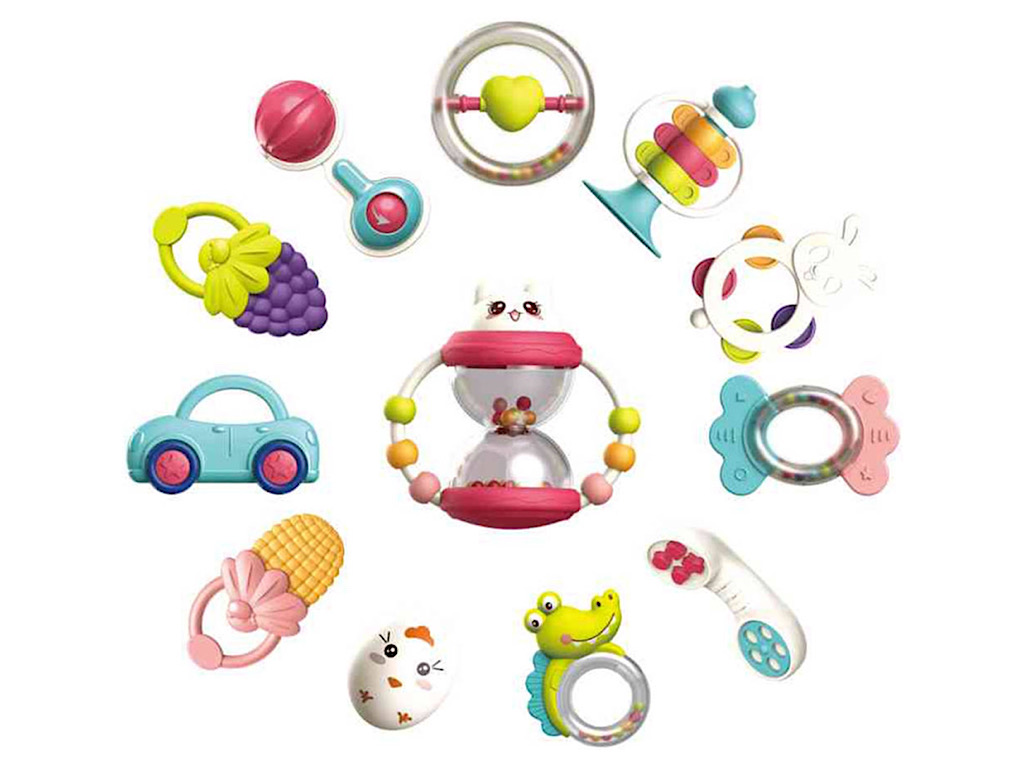 جغجغه نوزادی اسباب بازی تک عددی