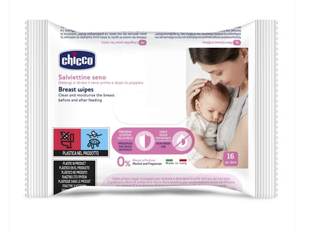 دستمال مرطوب سینه 16 عددی چیکو chicco