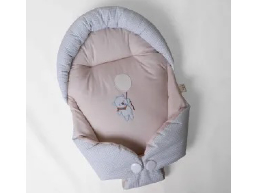 قنداق سوئیسی (آغوش گیر) نوزادی طرح پیکه خرس آبی الا ELA