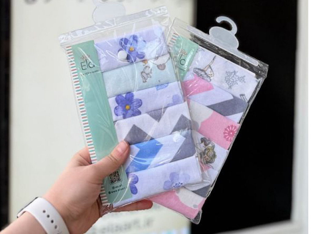 پک دستمال دهان شش عددی الا ELA