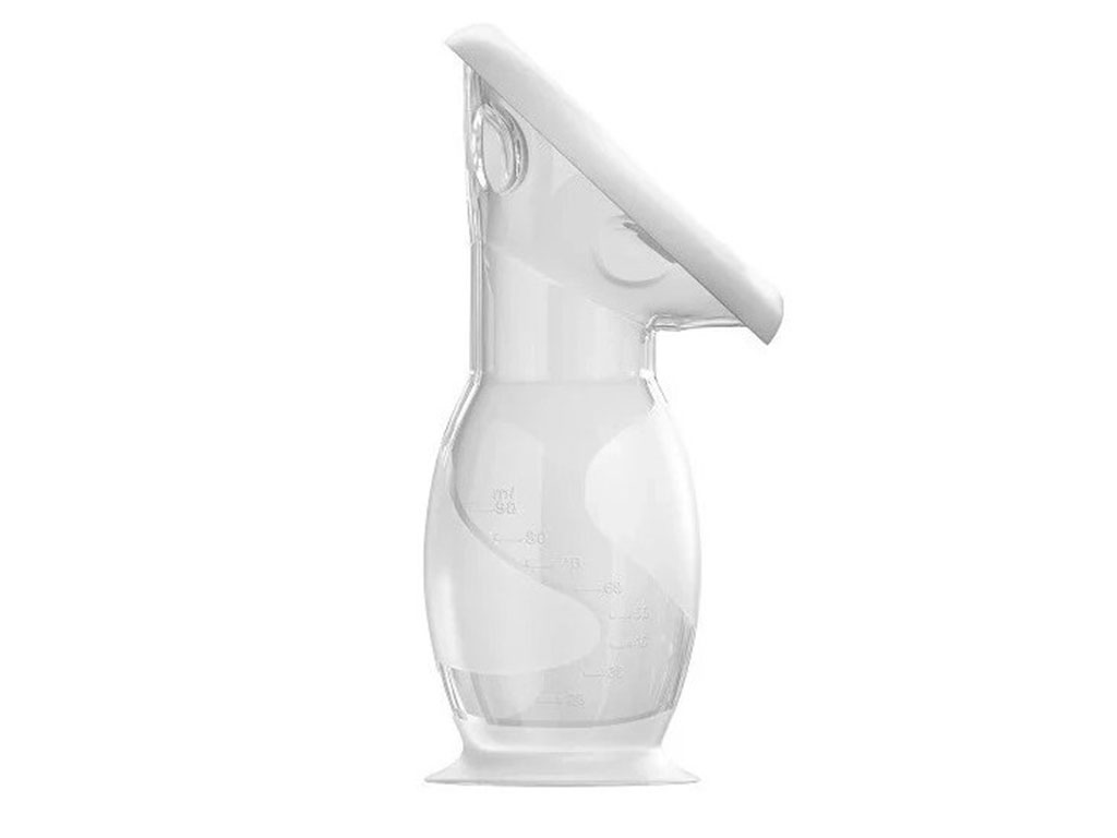 شیردوش دستی تمام سیلیکونی حجم 90 mil برث می breath mee