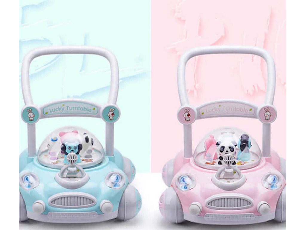 واکر طرح ماشین حباب دار موزیکال ab