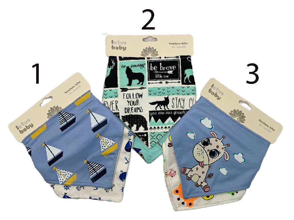 پیشبند دستمال گردنی 2 عددی lotus