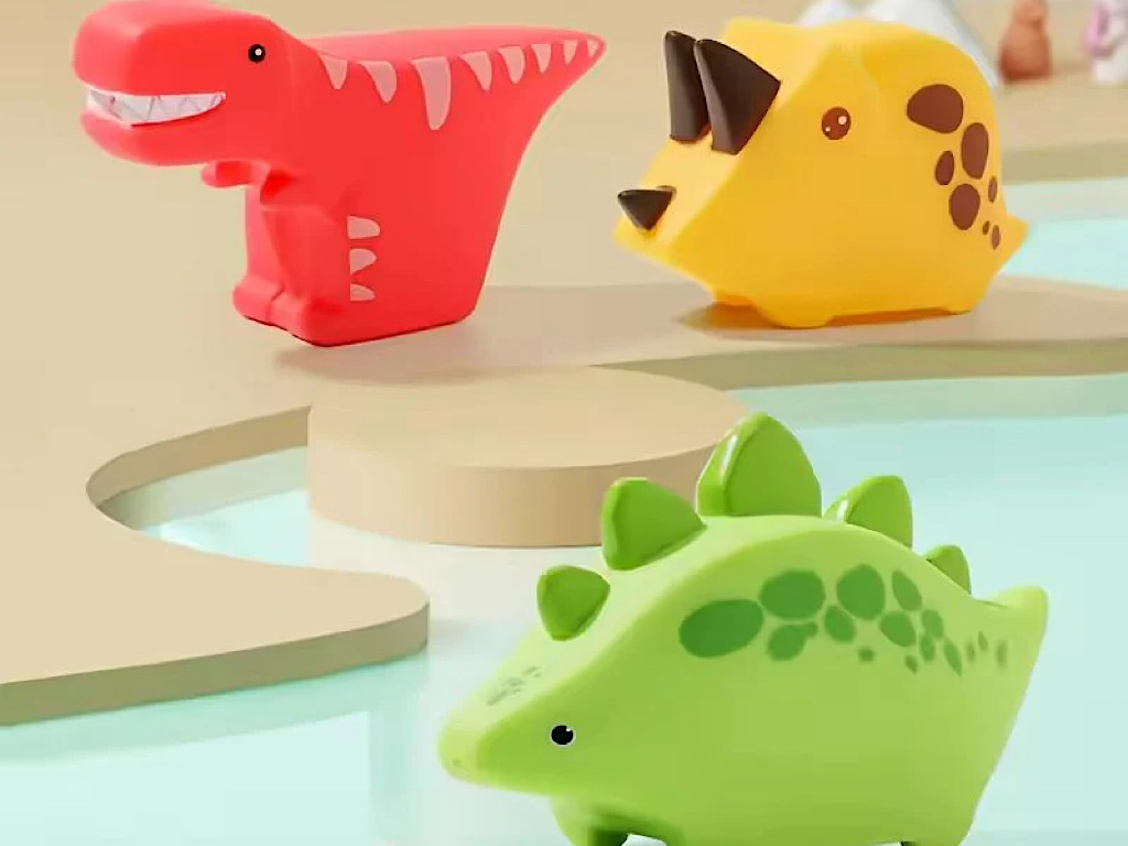 پوپت حمام سه بعدی نوزادی 6 عددی مدل سوتی طرح حیوانات جنگل