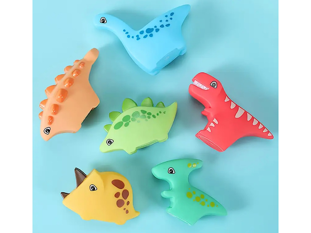 پوپت حمام نوزادی 6 عددی مدل سوتی طرح دایناسور