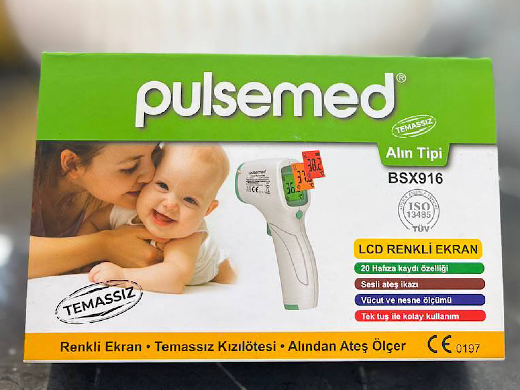 تب سنج لیزری نوزاد و کودک pulsemed مدل bsx916