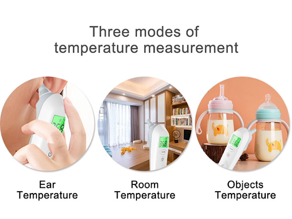 تب سنج دیجیتال لبتو مدل  Esatto  با سنجش پیشانی و گوش  LEBTO
