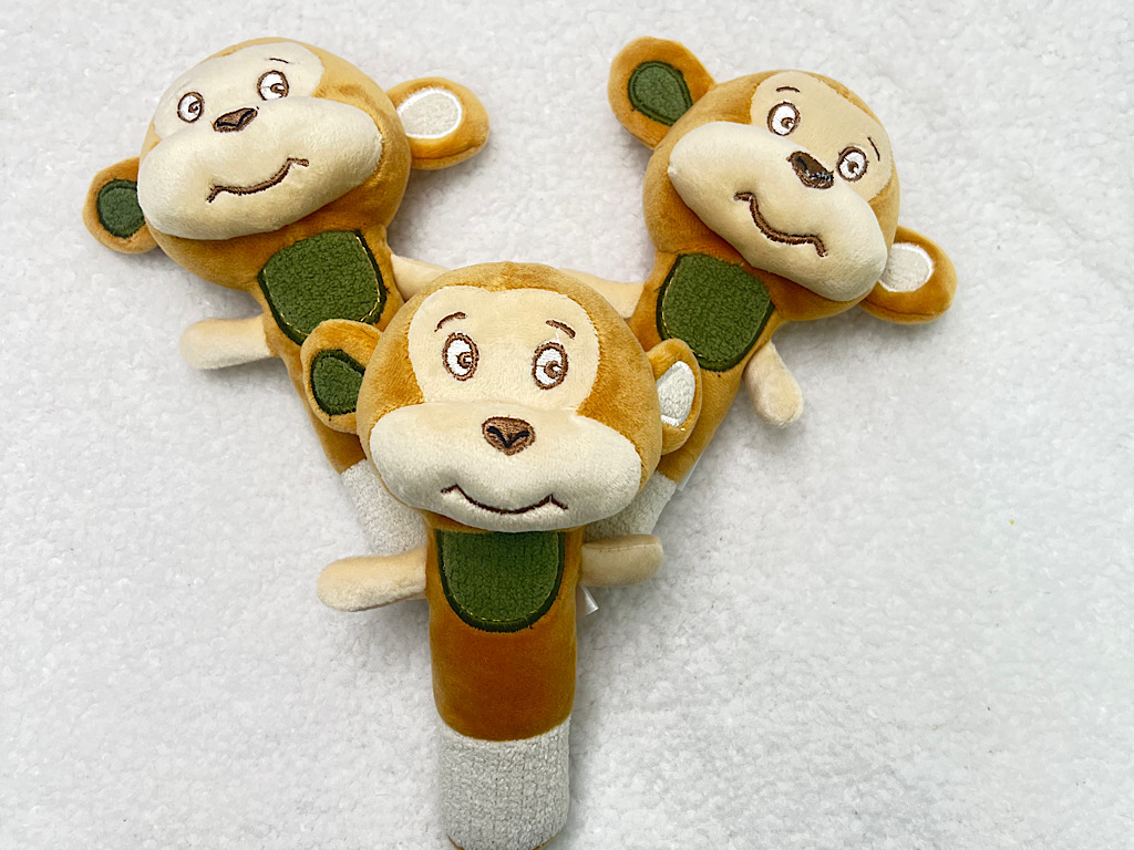 جغجغه سوسیسی نوزادی طرح حیوانات شیکری baby hood