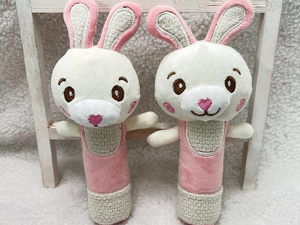 جغجغه سوسیسی نوزادی طرح حیوانات شیکری baby hood